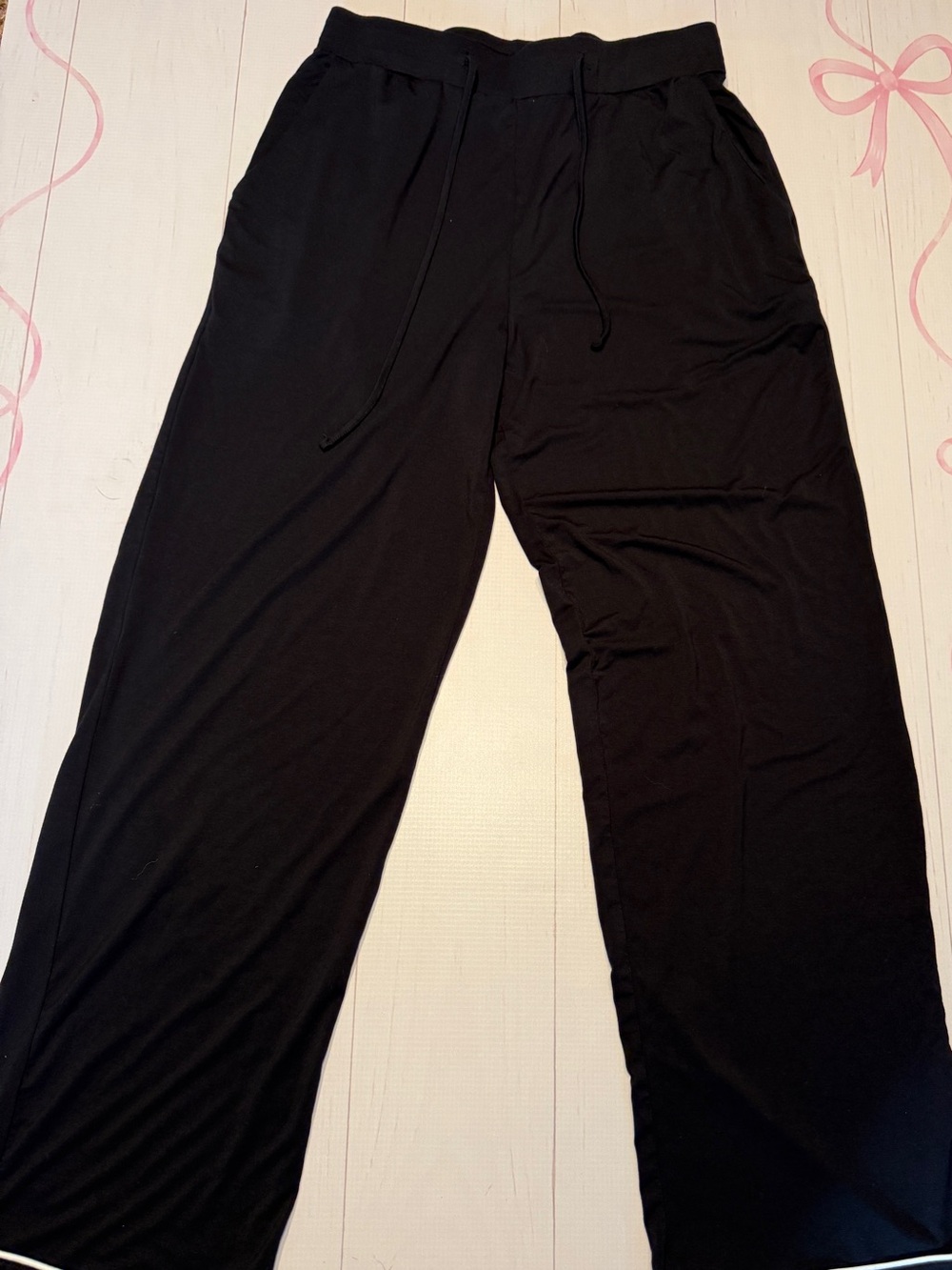 Cozy Earth Bamboo Pajama Pants Black size XS